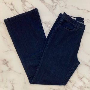 High Rise Flare Silence+Noise BNWOT dark wash jean